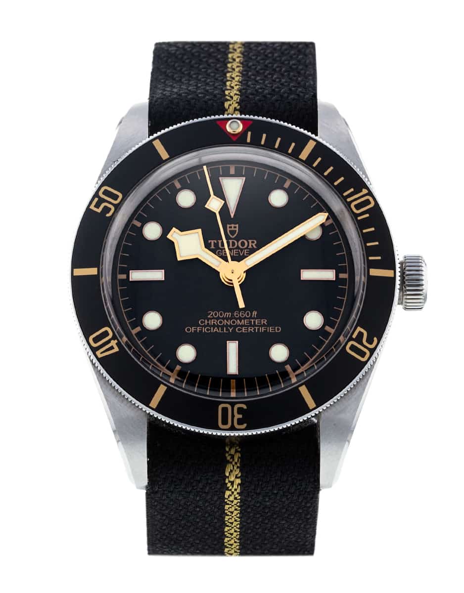 Tudor black 2025 bay watchfinder